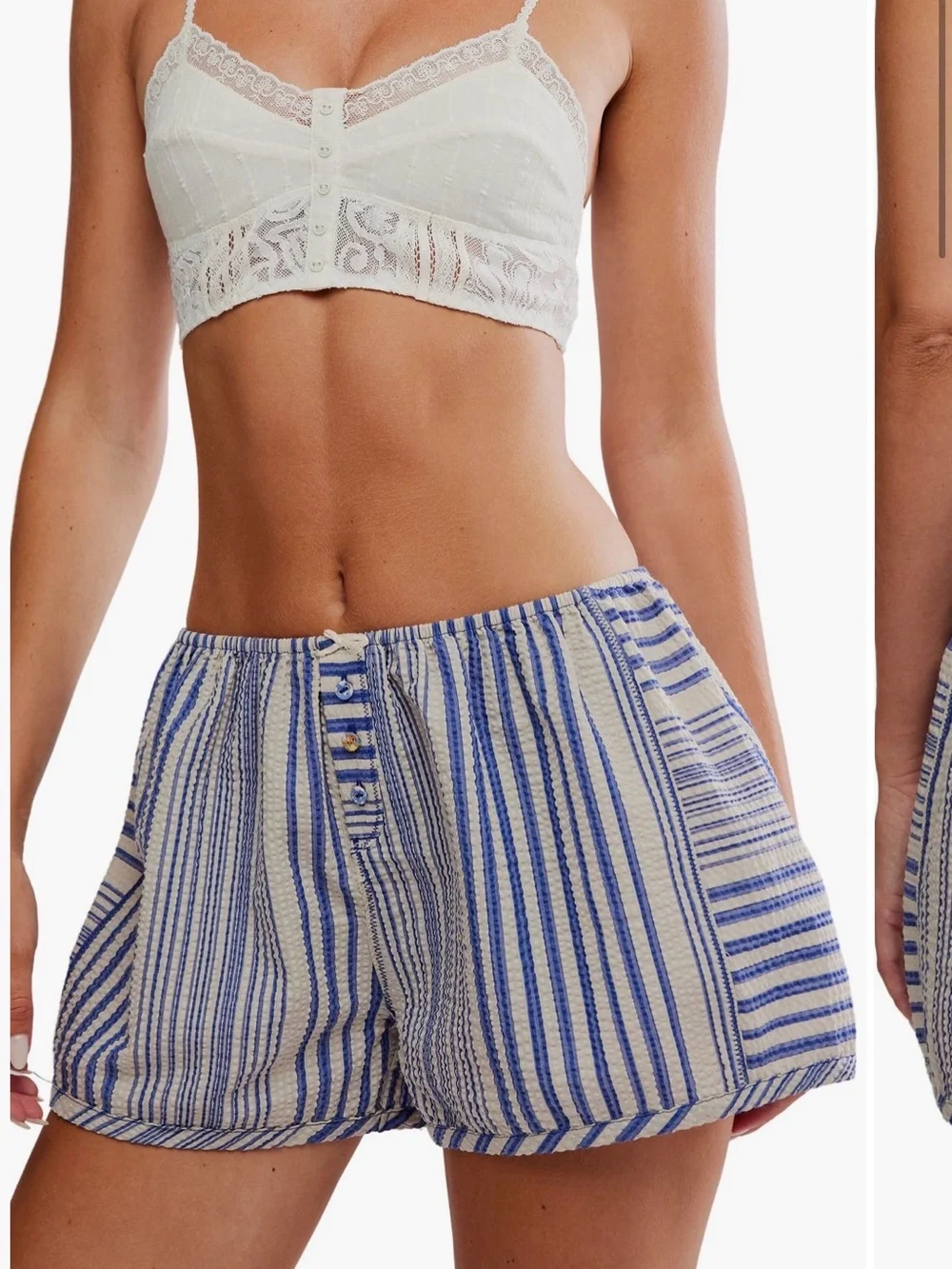 Free People Intimately FP 'Home By 8' Boxer Shorts Medium Women’s Shorts